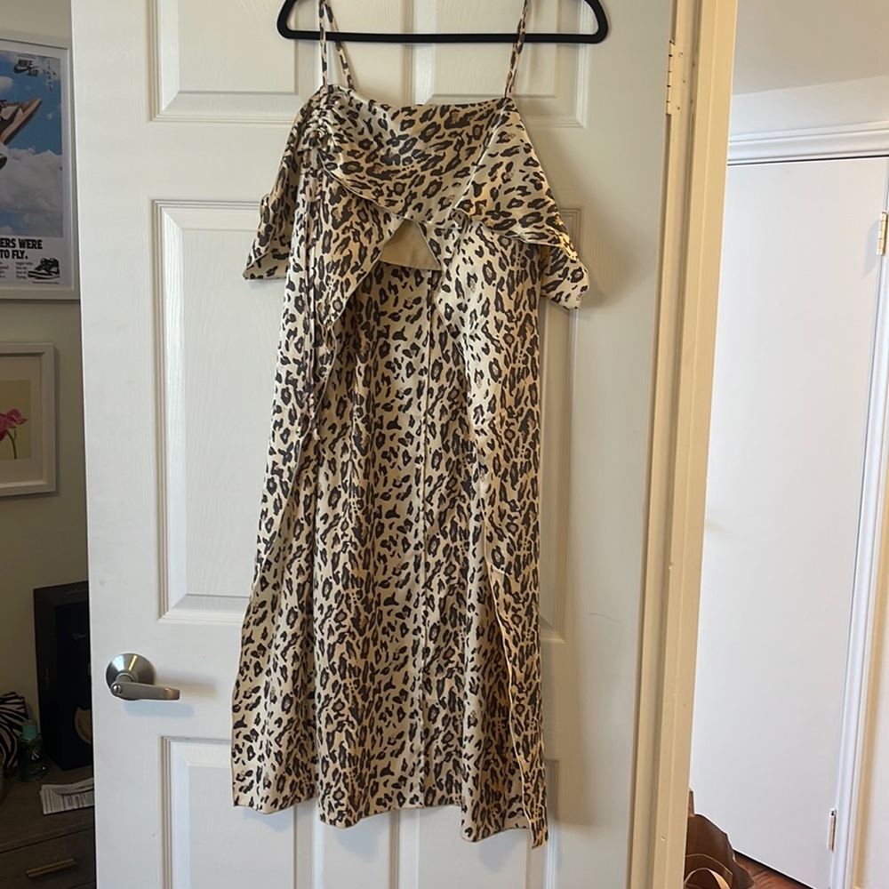 Lovers and friends long leopard top